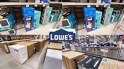 Lowe’s Water Coolers, Freezers + Microwaves. Come Browse With Me!!!!