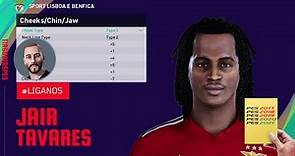 Jair Tavares (Benfica Hibernian) Face + Stats | PES 2021