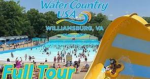 Water Country USA, Busch Garden Williamsburg's Water Park | Full Tour