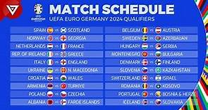 Match Schedule of UEFA Euro 2024 Qualifiers (Qualifying Round)