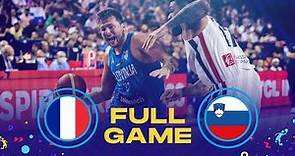 France v Slovenia | Full Basketball Game | FIBA EuroBasket 2022