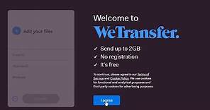 How to use WeTransfer file transfer service