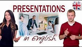 Presentations in English - How to Give a Presentation - Business English
