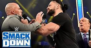 Roman Reigns takes issue with Adam Pearce: SmackDown, Jan. 8, 2021