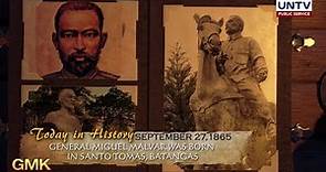 Filipino hero General Miguel Malvar was born in September 7, 1865 | Today in History