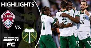 Larrys Mabiala plays hero for Timbers with 90th-minute goal vs. Rapids | MLS Highlights | ESPN FC