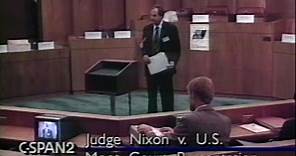 Walter Nixon, Jr. v. U.S.