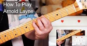 'Arnold Layne' Pink Floyd Guitar Lesson