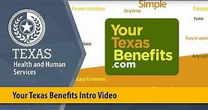 Your Texas Benefits Intro Video