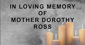 Homegoing Service of Mother Dorothy Ross