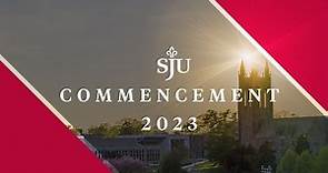 Saint Joseph's University 2023 Commencement Graduate Ceremony