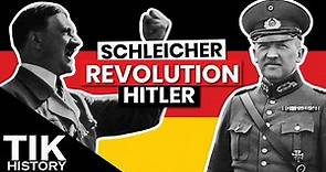 Why Hitler didn’t trust his generals | Schleicher & the Fall of the Weimar Republic