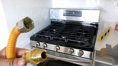 Samsung Gas Range Install | Step by Step Close Up View | How To