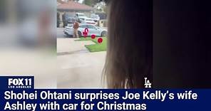 Shohei Ohtani gifts Joe Kelly's wife a Porsche