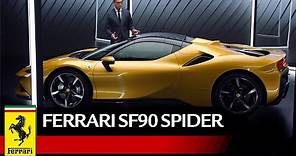 Discovering the #FerrariSF90Spider with Flavio Manzoni