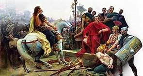 La battaglia di Alesia. Giulio Cesare sottomette le Gallie