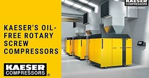 Kaeser's Oil-free Rotary Screw Compressors