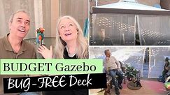 Budget Gazebo | 5 Hour Install on Deck, DIY Awesome over 50