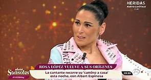 Rosa López hace este inesperado anuncio sobre su maternidad delante de Sonsoles Ónega