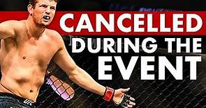10 Fights That Actually Got Cancelled Mid-Event