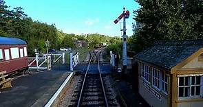 Driver's Eye View - South Devon Railway (England) - Buckfastleigh to Totnes Riverside