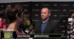 Alexi Hawley at PaleyFest for "The Rookie"