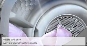 Miele Italia - Asciugatrice T1. Funzione SteamFinish, biancheria perfetta in tempi rapidi