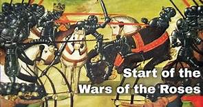 22nd May 1455: Wars of the Roses begin at the First Battle of St Albans