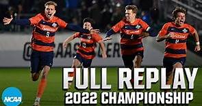 Syracuse vs. Indiana: 2022 Men's College Cup final | FULL REPLAY