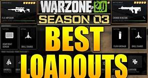 WARZONE 2: Top 5 BEST META LOADOUTS For Season 3! (WARZONE Best Setups)