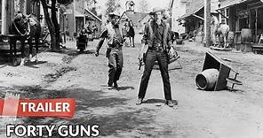 Forty Guns 1957 Trailer | Barbara Stanwyck | Barry Sullivan | Dean Jagger