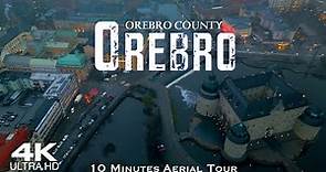 OREBRO 2024 🇸🇪 Örebro | 4K Drone Aerial Tour | Sweden Konungariket Sverige Drönare film
