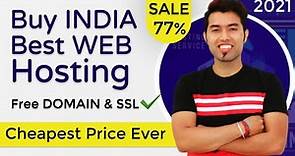🔴 How to Buy India Best Web Hosting & Get Free Domain & SSL Certificate Complete Tutorial in 2021