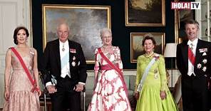 Así fue la cena de gala que organizó la Casa Real Danesa a los reyes de Noruega | ¡HOLA! TV