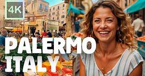 Palermo, Sicily — Italy Walking Tour 4K 🇮🇹