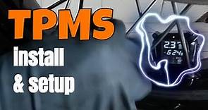 TPMS Moto | Sistema di Monitoraggio della Pressione Pneumatici per Moto