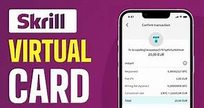 How To Use Skrill Virtual Card - Full Guide (2024)