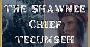 The Shawnee Chief Tecumseh