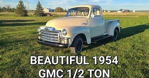 BEAUTIFUL 😍 1954 GMC 1 YEAR TRUCK