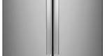 GE ENERGY STAR 18.6 Cu. Ft. Fingerprint Resistant Stainless Steel Counter-Depth French-Door Refrigerator - GWE19JYLFS