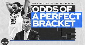 The absurd odds of a perfect March Madness bracket