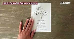 3 Wedding Invitation Samples from Zazzle