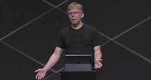 Oculus Connect 4 | Day 2 Keynote: Carmack Unscripted