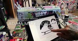 Making GOOGLE IMAGES usable in CRICUT design space FOR FREE