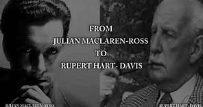 From Julian Maclaren Ross to Rupert Hart Davis