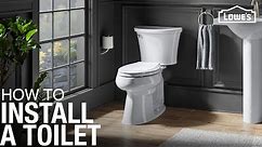 How to Replace and Install a Toilet