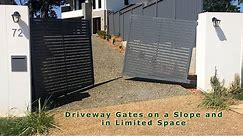 Cool ideas for Gates on Challenging Driveways