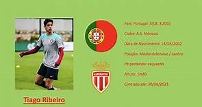 Tiago Ribeiro (Valencia Mestalla | AS Monaco) 19/20 highlights