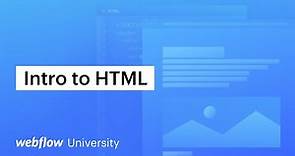 Intro to HTML for beginners — Web fundamentals