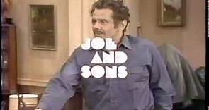 JOE & SONS, alternate opening credits, CBS short-lived 1975 sitcom